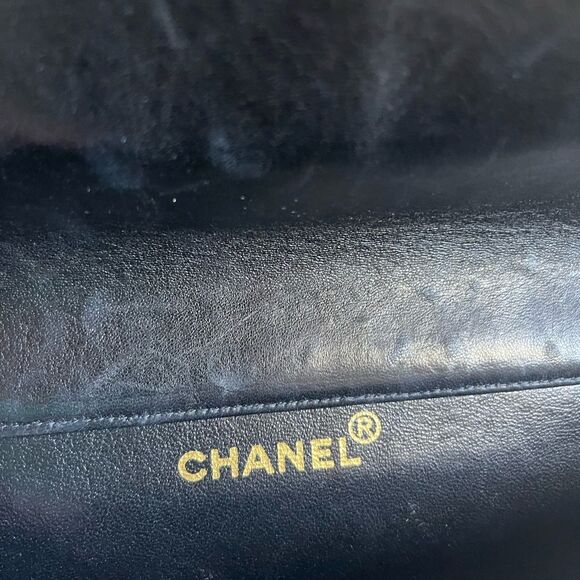 Vintage Chanel double-sided single flap bag 100% authentic - Picture 6 of 16